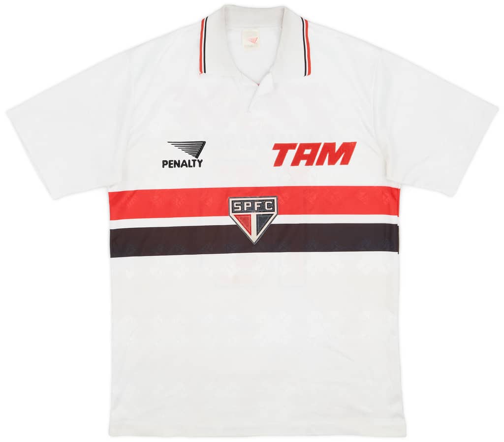 1993 Sao Paulo Home Shirt #10 - 8/10 - (XL)