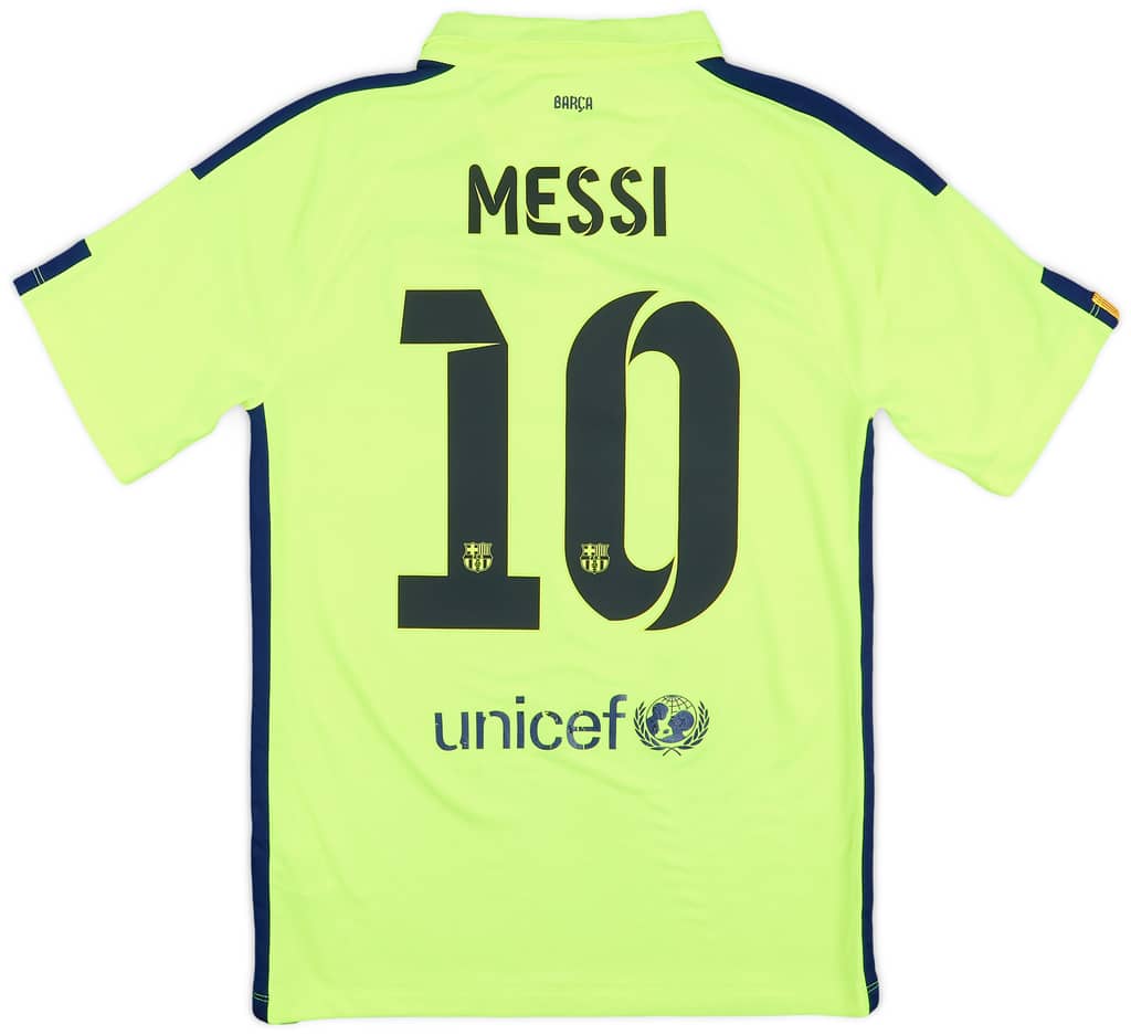 2014-15 Barcelona Third Shirt Messi #10 - 5/10 - (S)