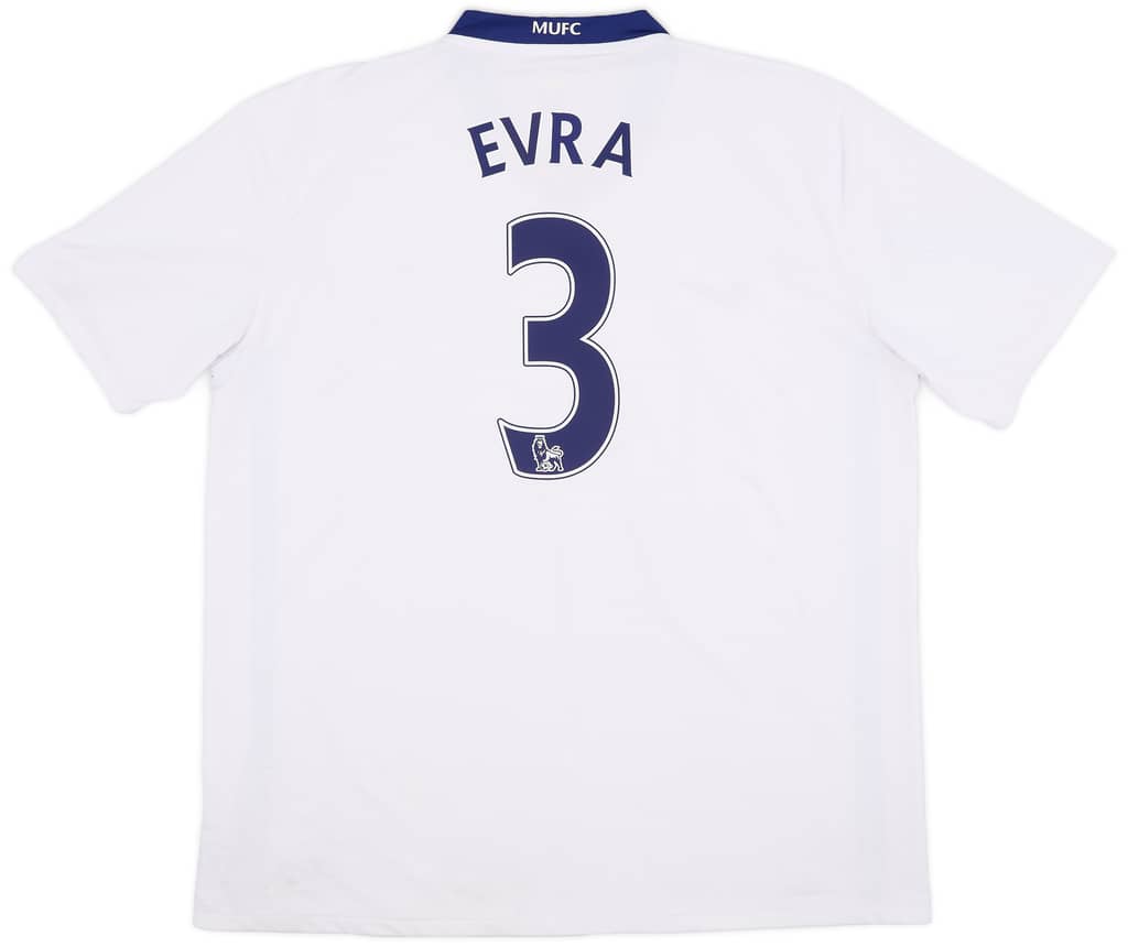 2008-10 Manchester United Away Shirt Evra #3 - 4/10 - (XL)