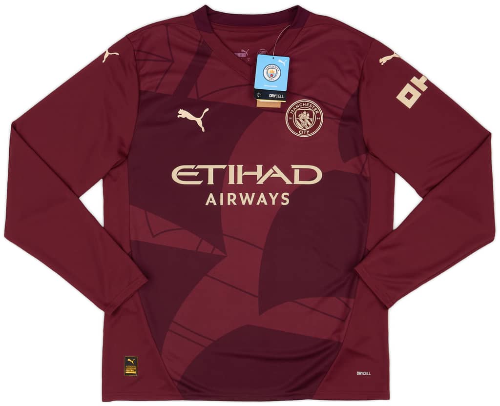 2024-25 Manchester City Third L/S Shirt Haaland #9