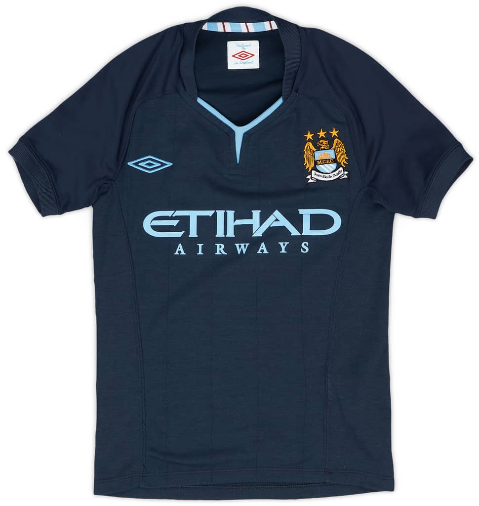 2010-12 Manchester City Away Shirt - 9/10 - (6-7 Years)