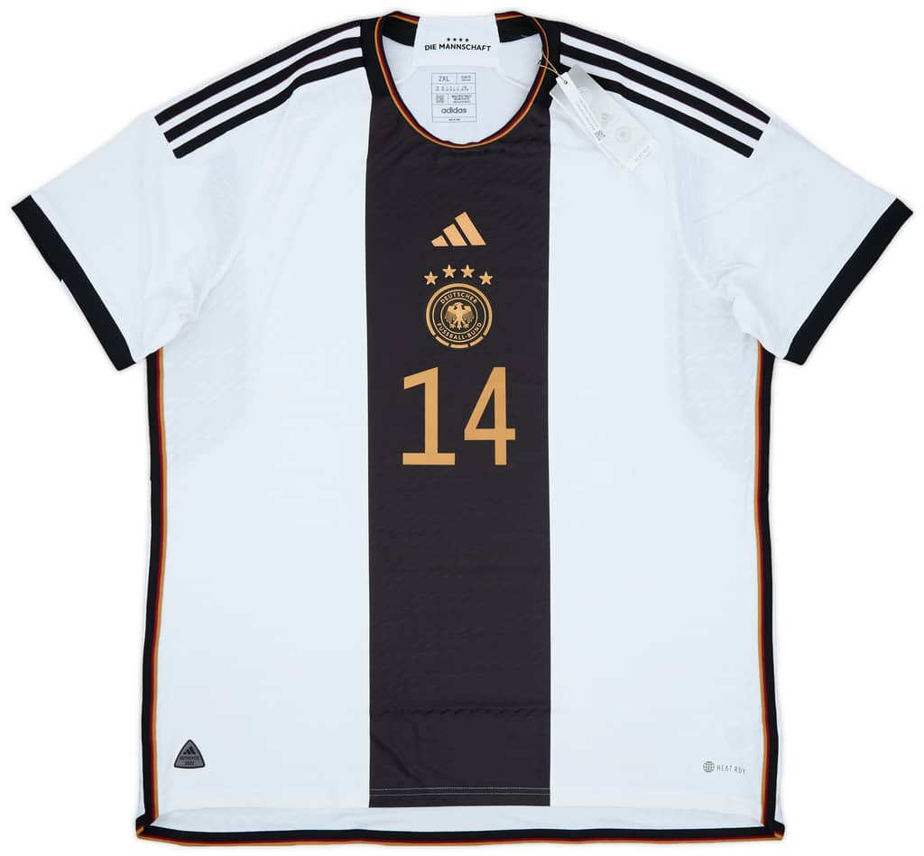 2022-23 Germany Authentic Home Shirt Musiala #14 (XXL)