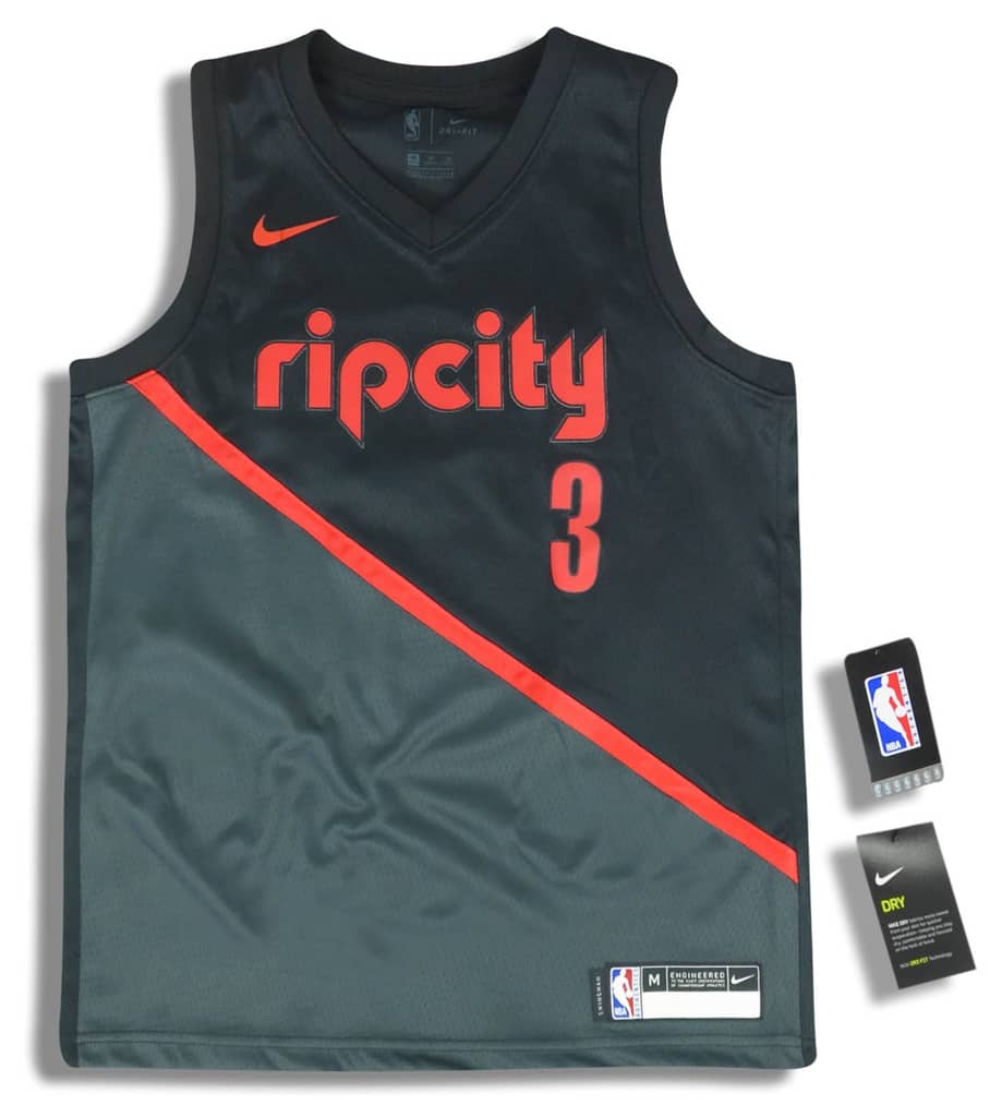 2018-19 Portland Trail Blazers McCollum #3 Nike Swingman Jersey (Alternate) Y - W/Tags