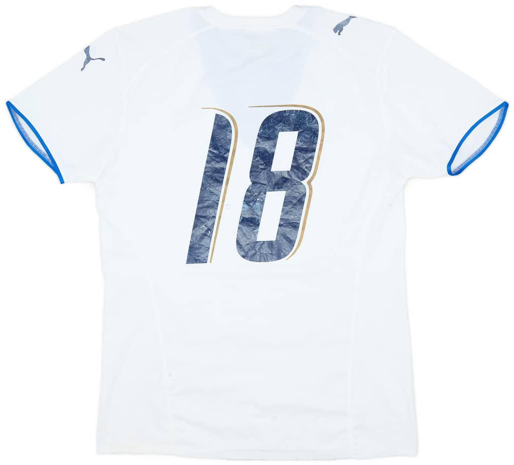 2006 Italy Player Issue Away Shirt #18 - 5/10 - (L)