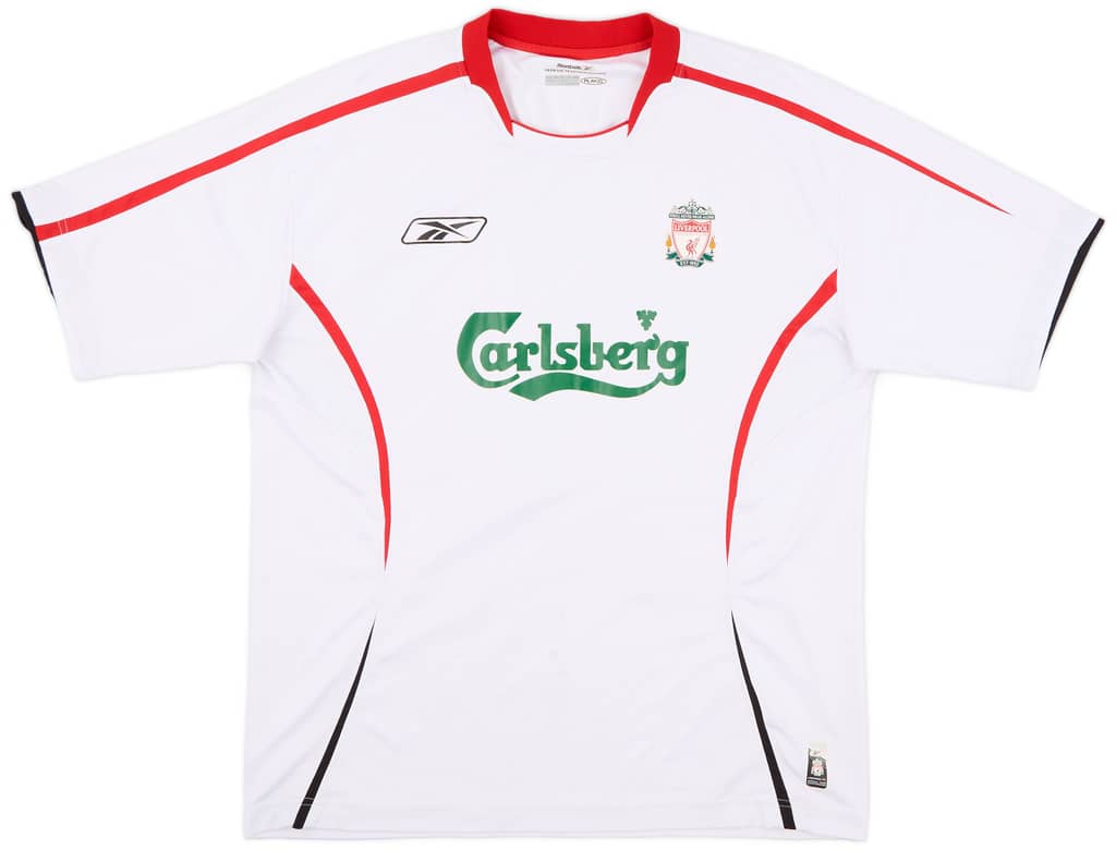 2005-06 Liverpool Away Shirt Fowler #11 - 6/10 - (L)