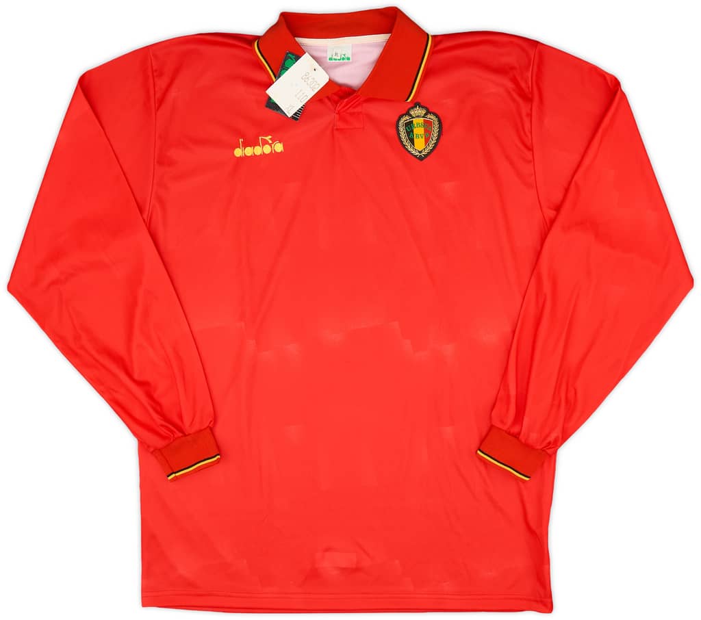 1992-94 Belgium Home L/S Shirt (XL)
