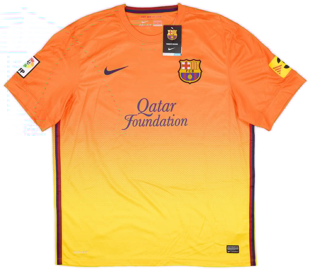 2012-13 Barcelona Away Shirt Messi #10 (XL)