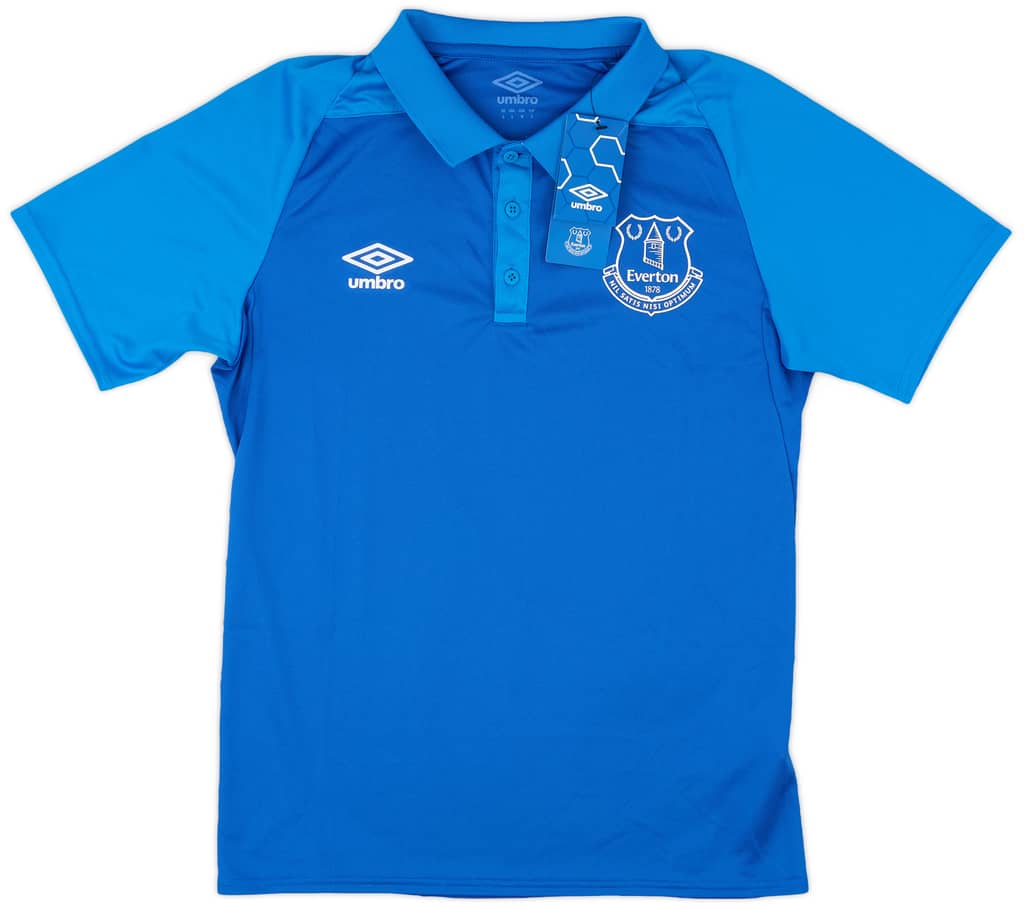 2017-18 Everton Umbro Polo Shirt (S)
