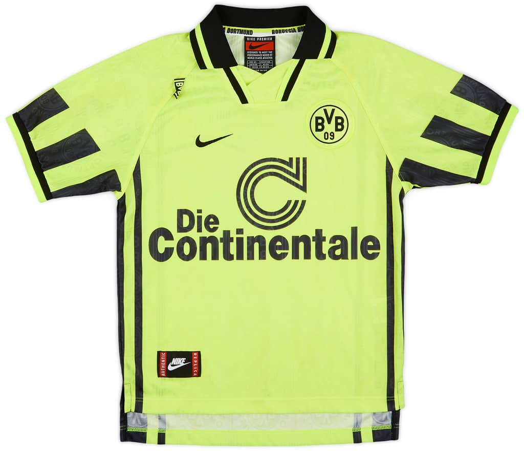 1996-97 Borussia Dortmund Home Shirt - 9/10 - (XS)