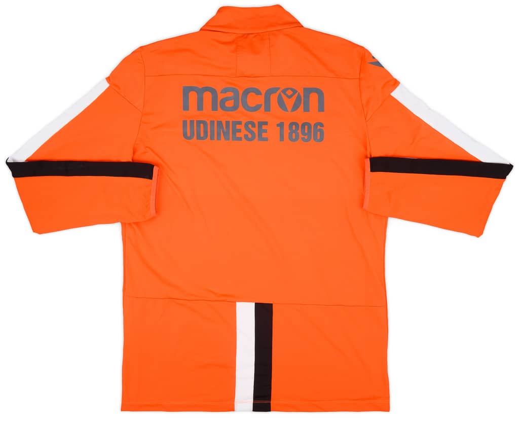 2019-20 Udinese Macron 1/4 Zip Training Top - 8/10 - (XXL)