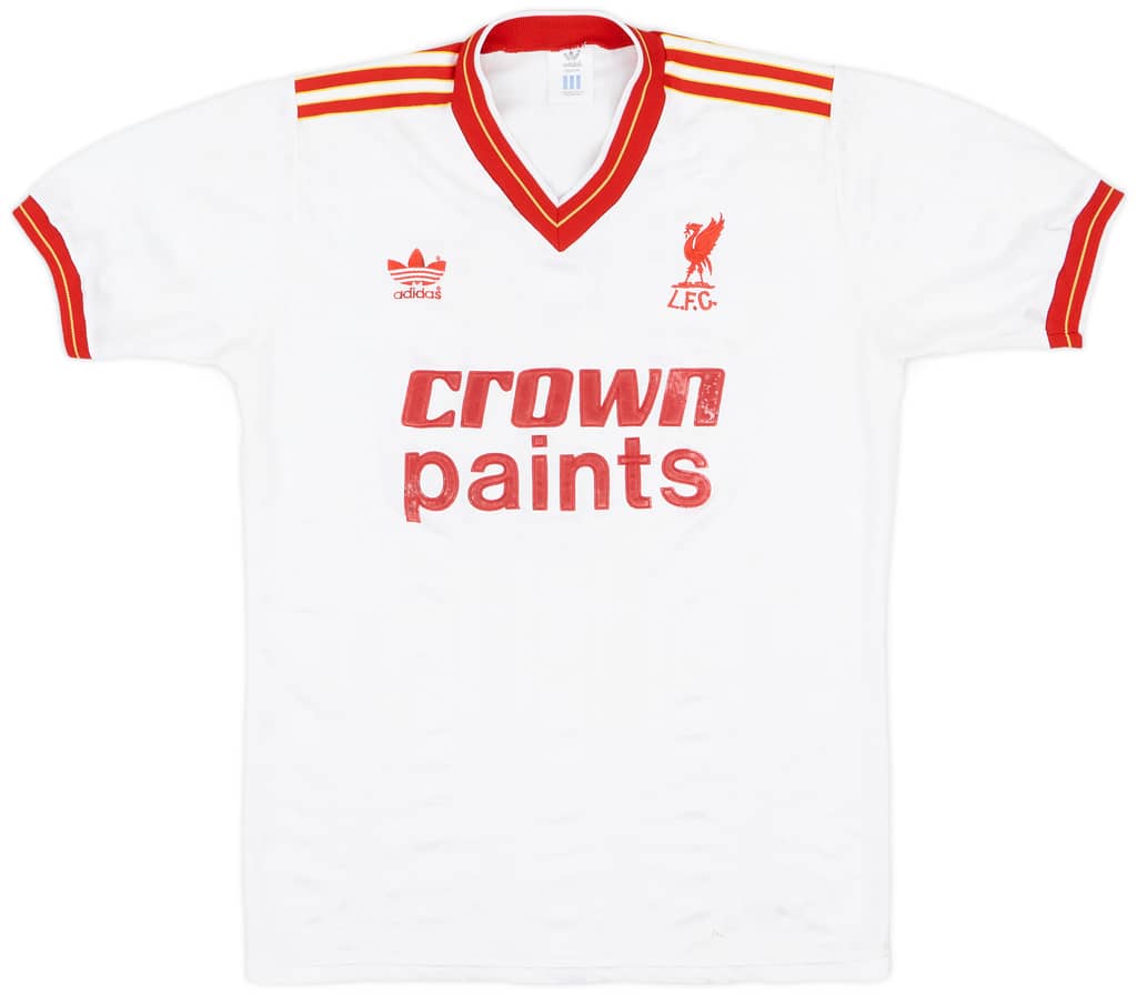 1986-87 Liverpool Match Issue Away Shirt #8