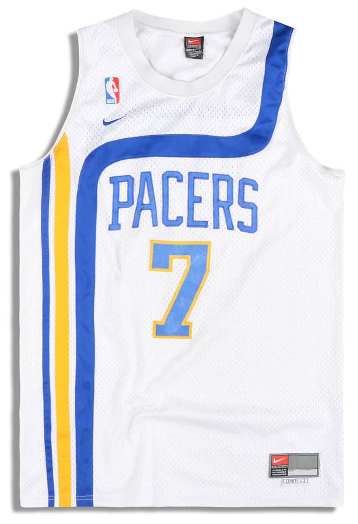 2002-04 Indiana Pacers O'Neal #7 Nike Swingman Jersey (Alternate) L
