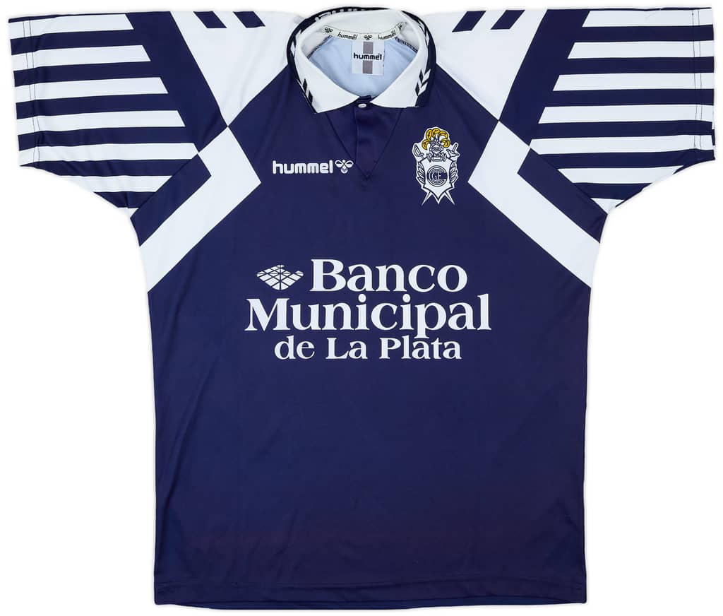 1997-98 Gimnasia y Esgrima La Plata Away Shirt - 9/10 - (M)