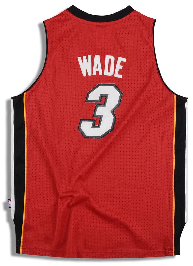 2004-06 Miami Heat Wade #3 Reebok Swingman Jersey (Alternate) Y