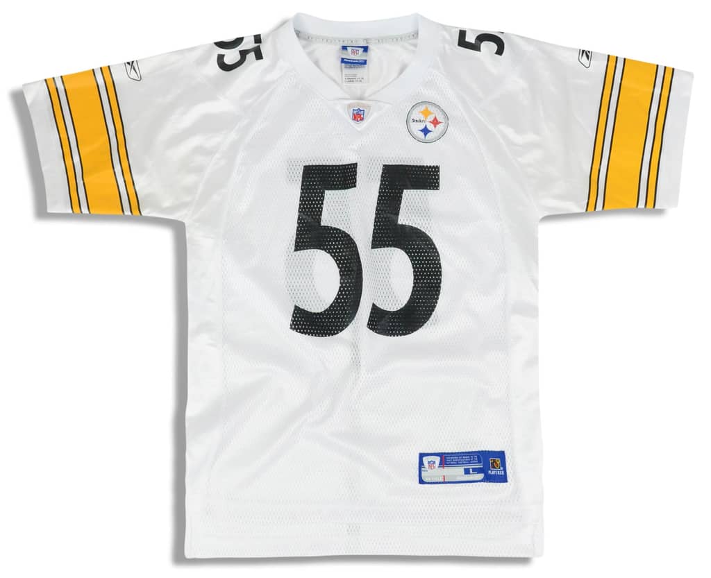 2005-06 Pittsburgh Steelers Porter #55 Reebok On Field Jersey (Away) Y
