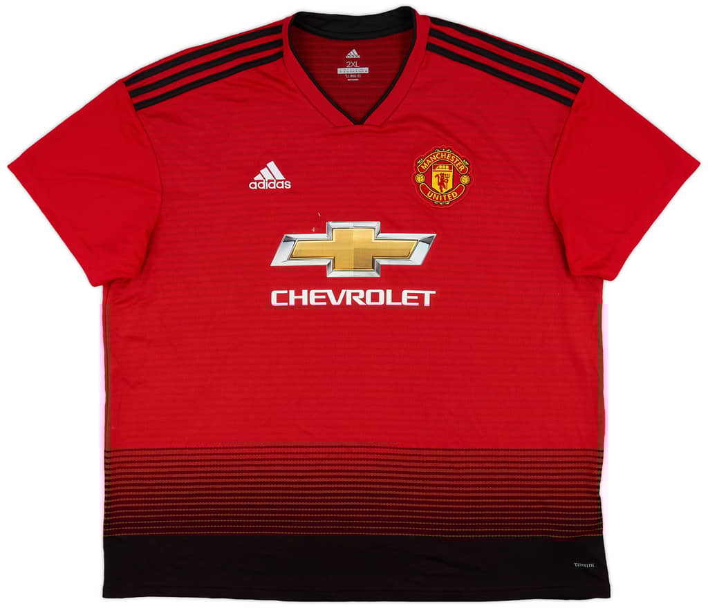 2018-19 Manchester United Home Shirt - 6/10 - (XXL)