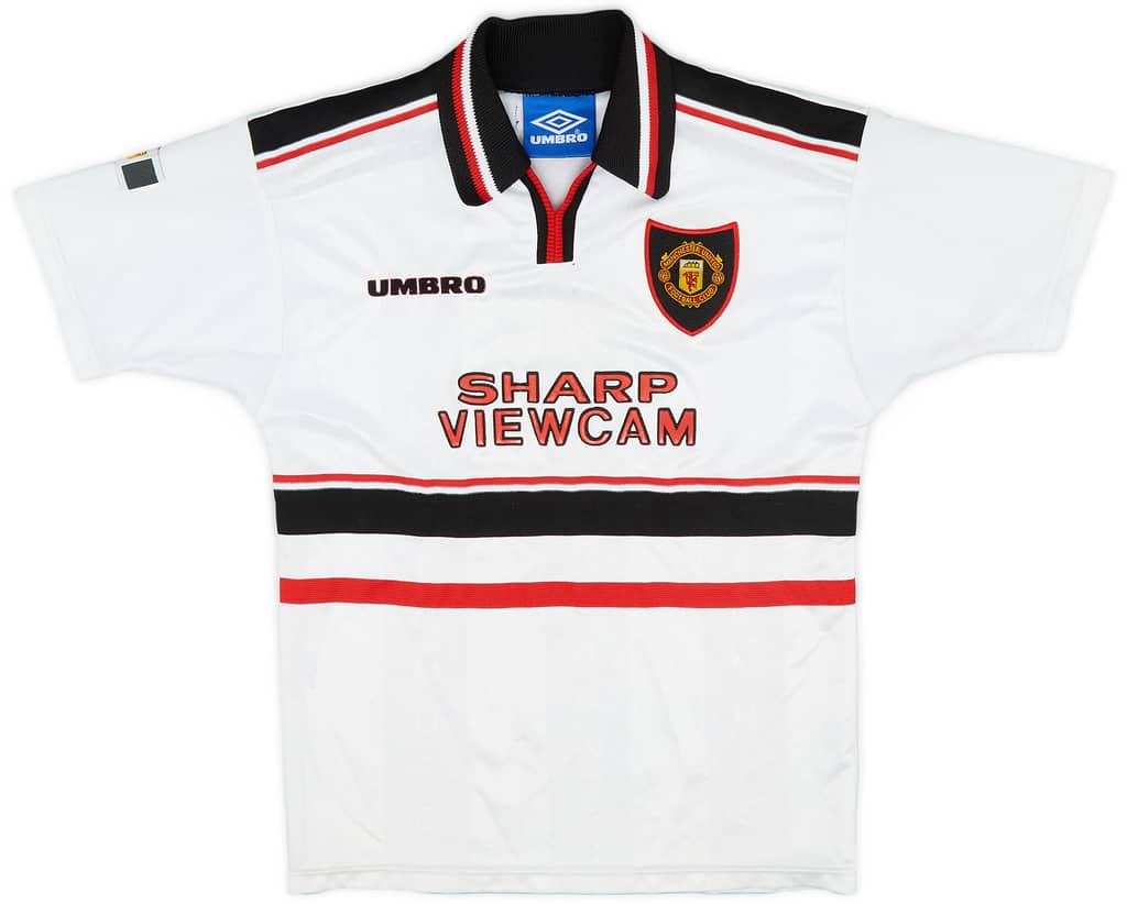 1997-99 Manchester United Away Shirt - 9/10 - (M.Boys)
