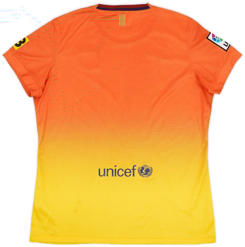 2012-13 Barcelona Away Shirt - 9/10 - (Women's L)
