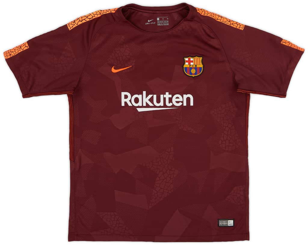 2017-18 Barcelona Third Shirt - 8/10 - (XL.Boys)