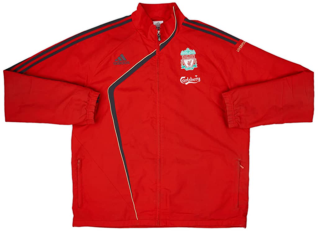 2009-10 Liverpool adidas Track Jacket - 8/10 - (XXL)