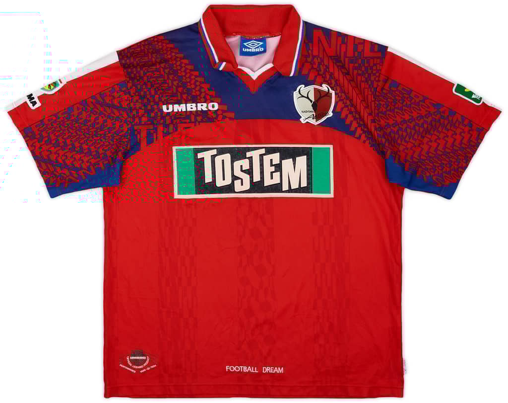 1997 Kashima Antlers Home Shirt - 8/10 - (L)