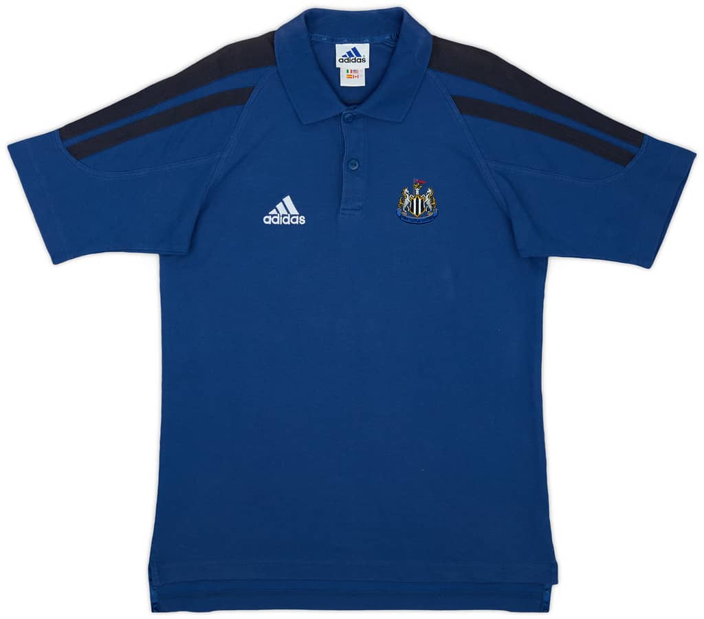2001-02 Newcastle adidas Polo Shirt - 9/10 - (M)