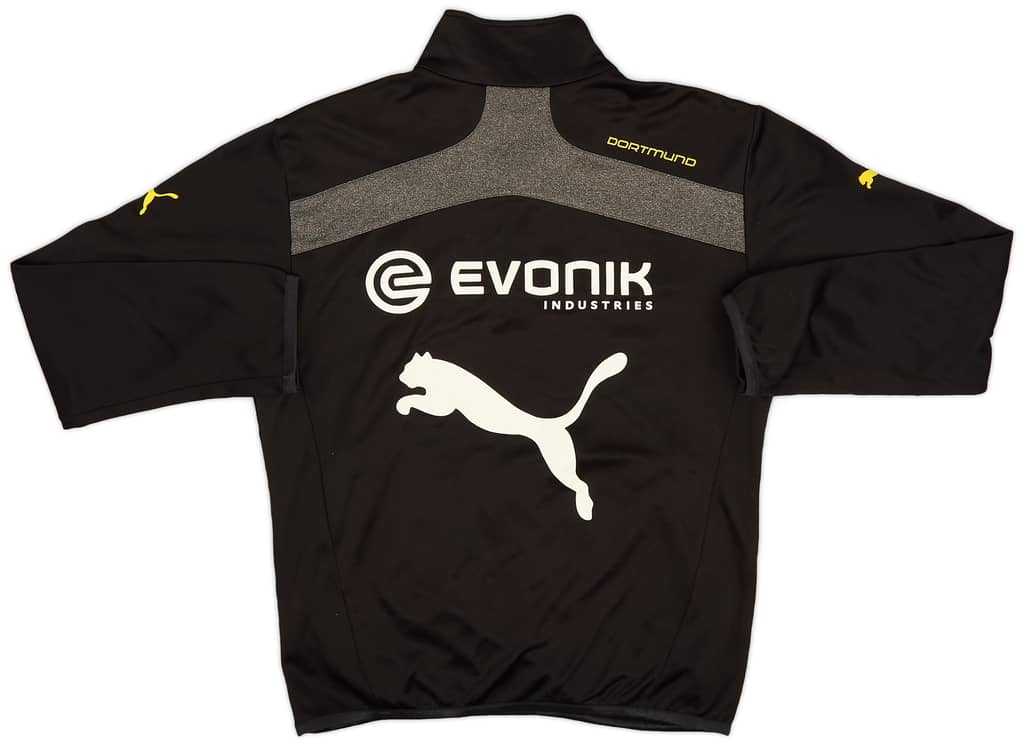 2013-14 Borussia Dortmund Puma 1/4 Zip Drill Top - 7/10 - (S)