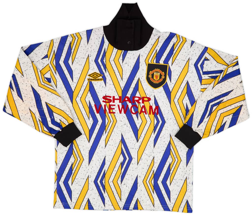 1993-94 Manchester United GK Shirt Schmeichel #1 - 7/10 - (M)