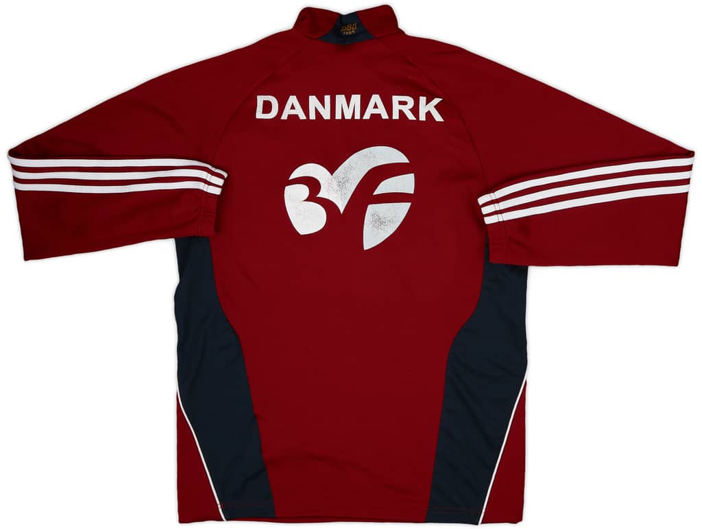 2009-10 Denmark adidas 1/4 Zip Training Top - 6/10 - (M/L)