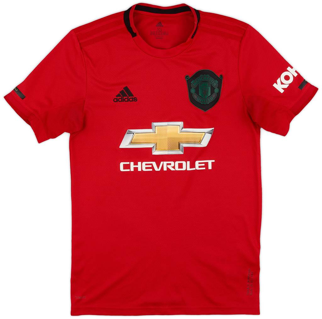 2019-20 Manchester United Home Shirt - 6/10 - (XS)
