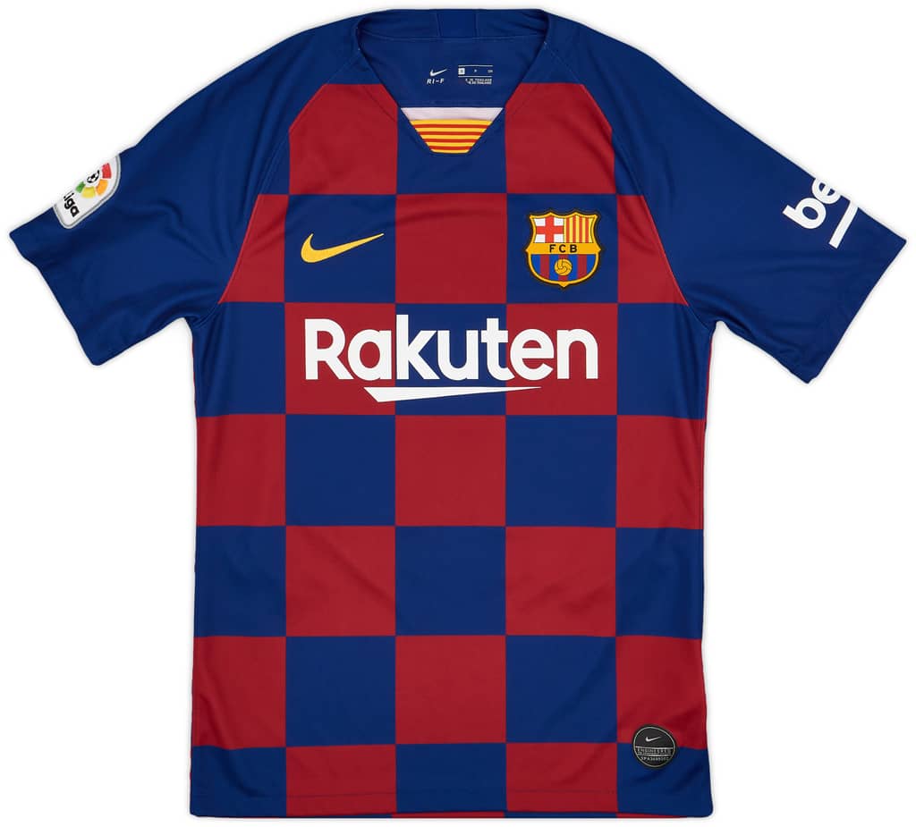 2019-20 Barcelona Home Shirt Messi #10 - 8/10 - (S)