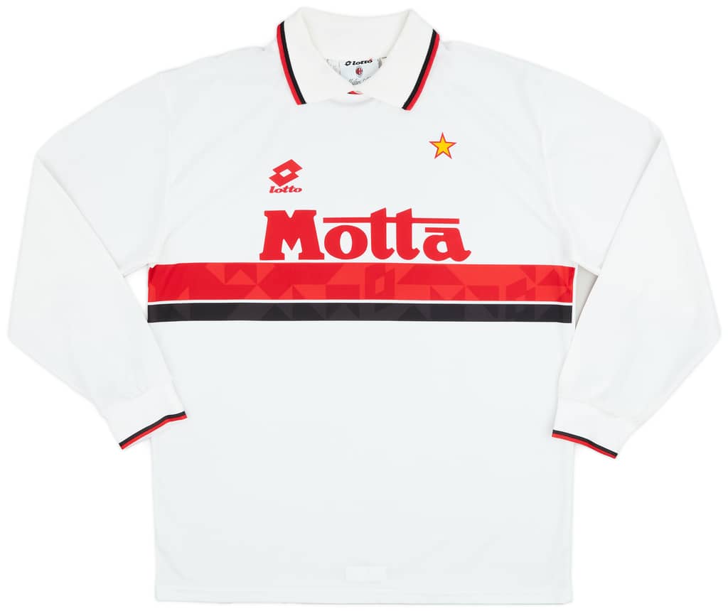 1993-94 AC Milan Away L/S Shirt - 9/10 - (XL)