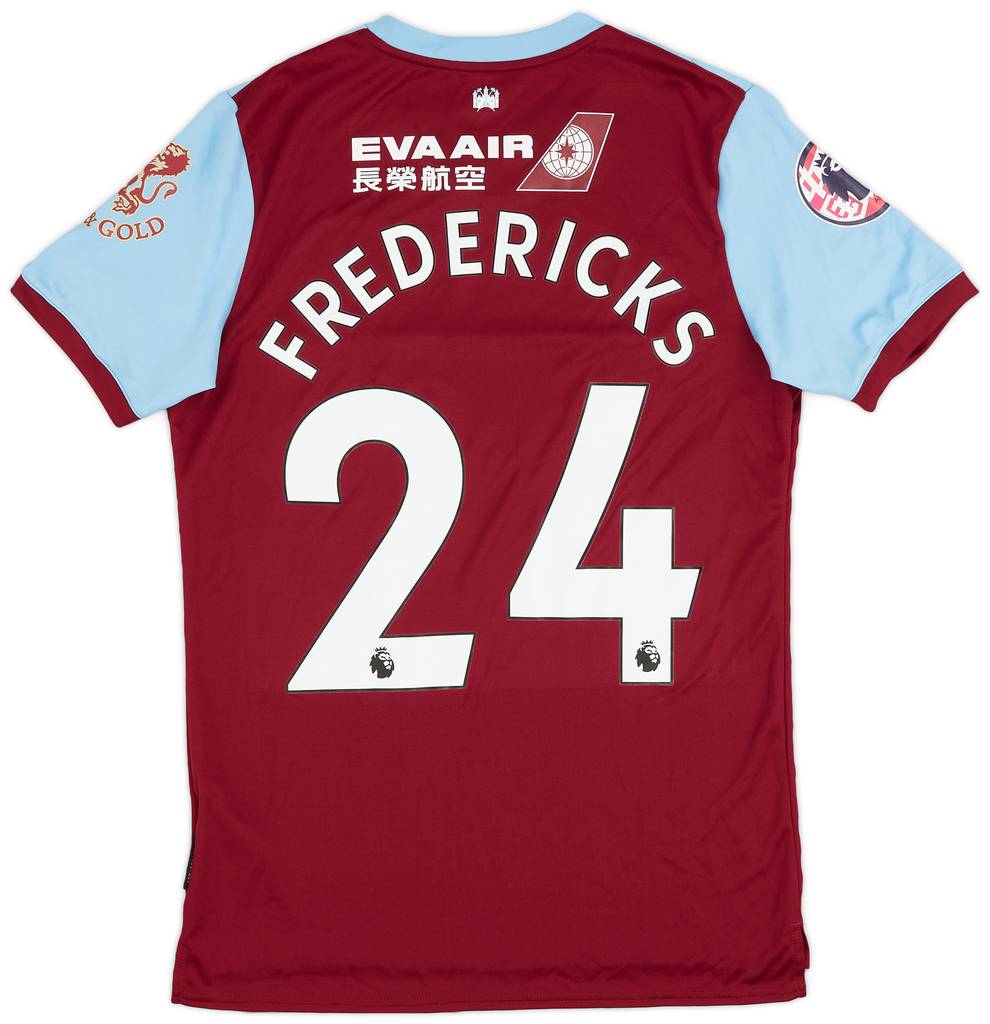 2019-20 West Ham Match Issue Home Shirt Fredericks #24