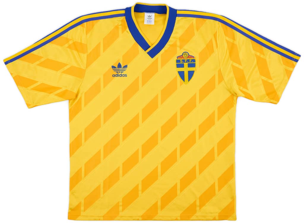 1988-91 Sweden Home Shirt - 9/10 - (L)