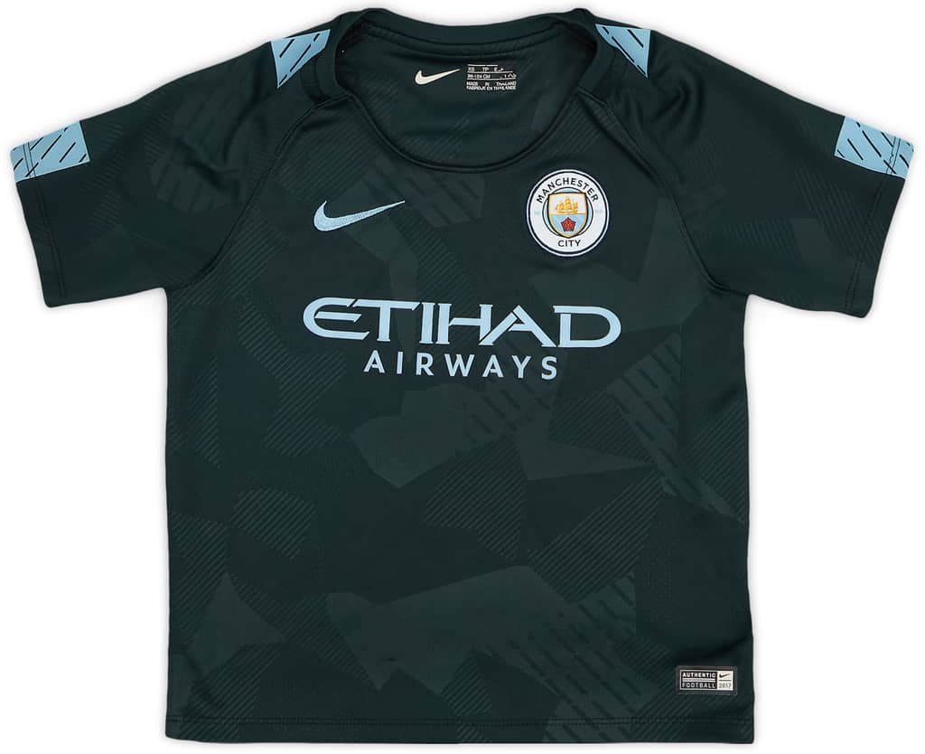 2017-18 Manchester City Third Shirt - 9/10 - (XS.Boys)