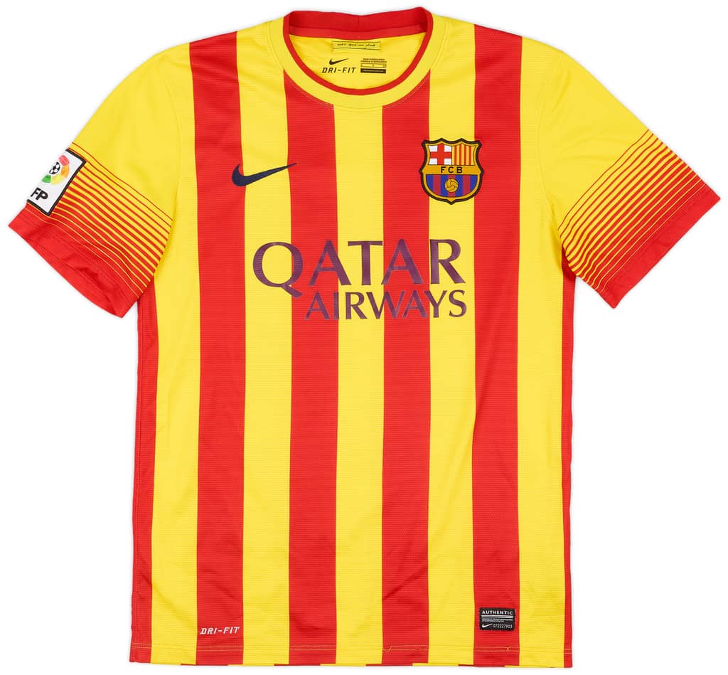 2013-15 Barcelona Away Shirt Messi #10 - 7/10 - (S)