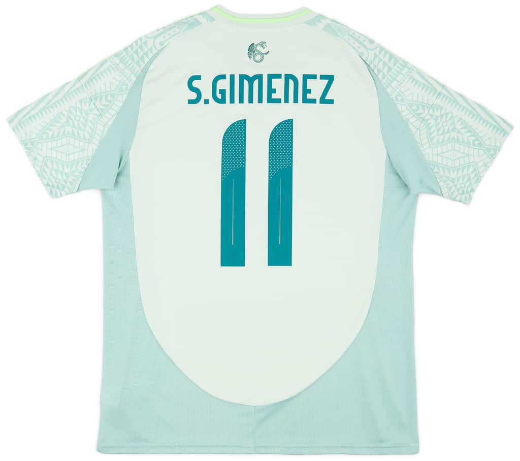 2024-25 Mexico Away Shirt S.Gimenez #11