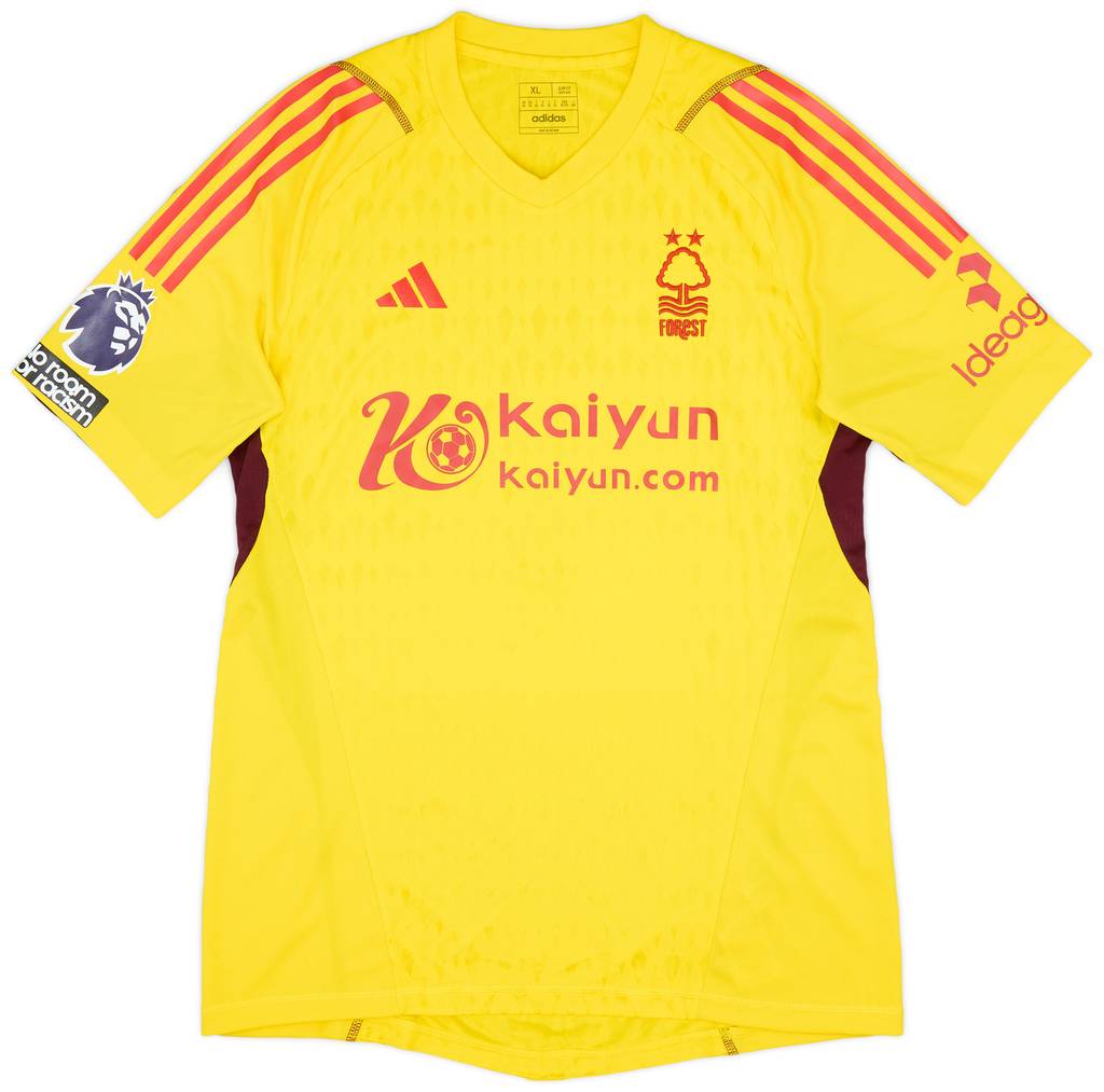 2023-24 Nottingham Forest Match Issue GK Shirt Turner #1