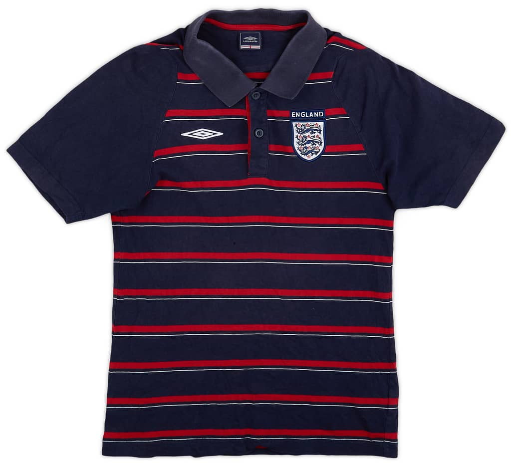 2004-06 England Umbro Polo Shirt - 5/10 - (S)