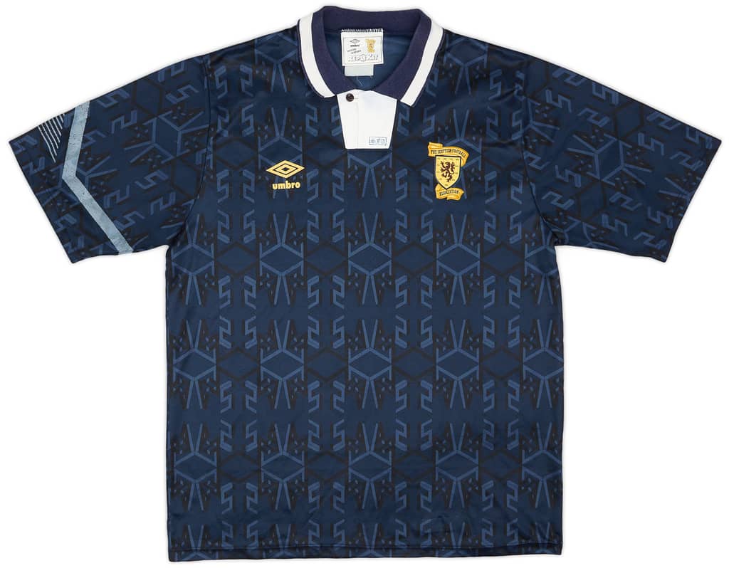 1991-94 Scotland Home Shirt - 8/10 - (L)
