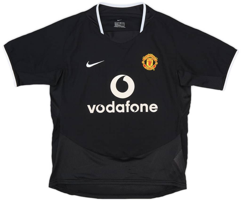 2003-05 Manchester United Away Shirt - 8/10 - (S.Boys)