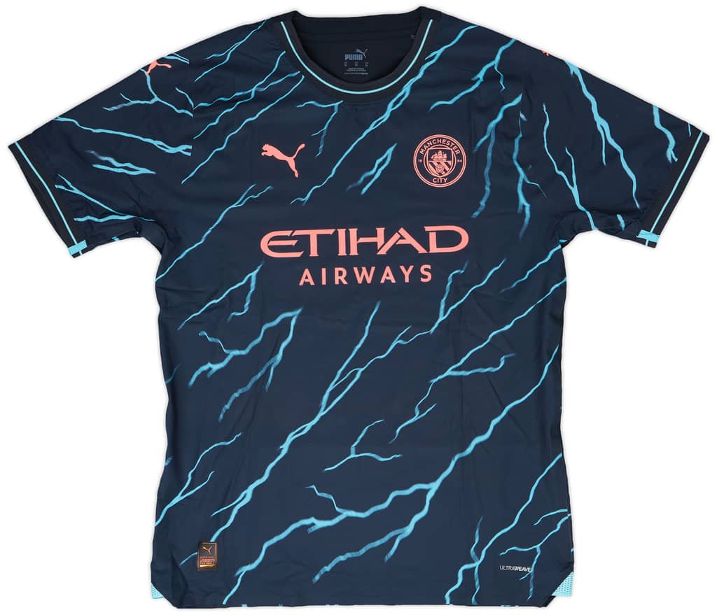 2023-24 Manchester City Player Issue Third Shirt Akanji #25 - 8/10 - (XL)