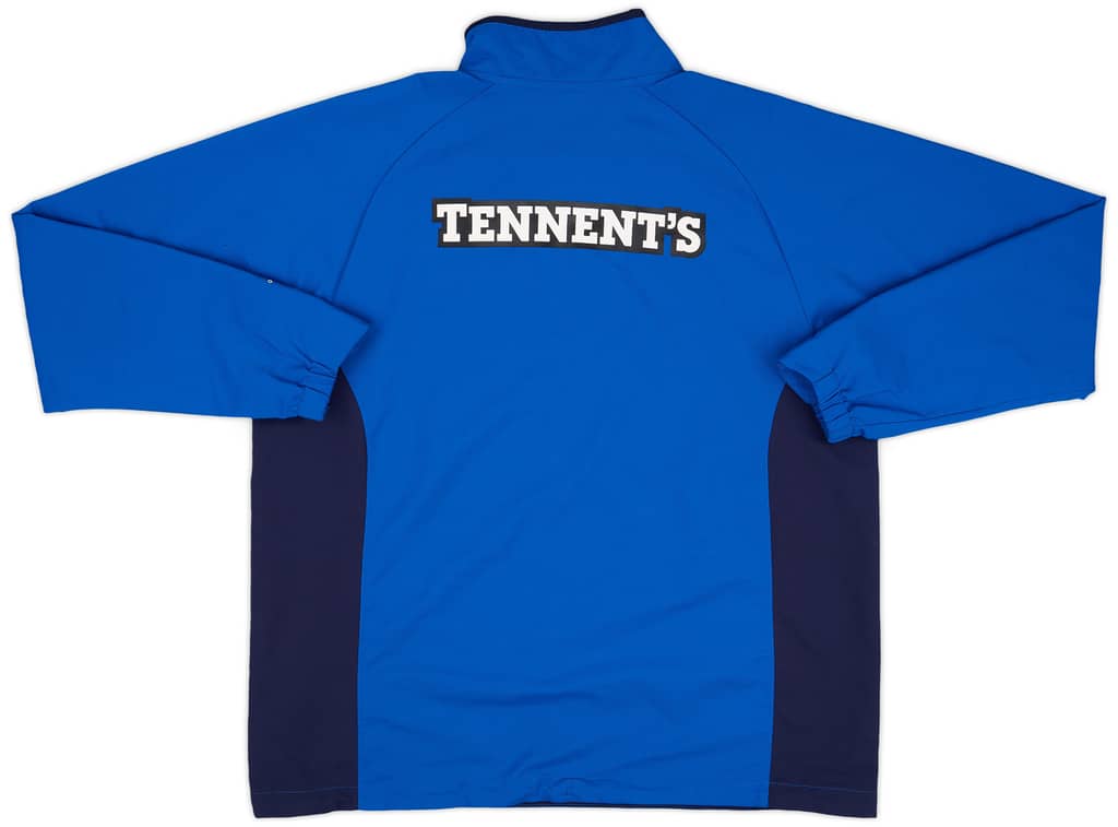 2010-11 Rangers Umbro 1/4 Zip Drill Top - 8/10 - (XL)