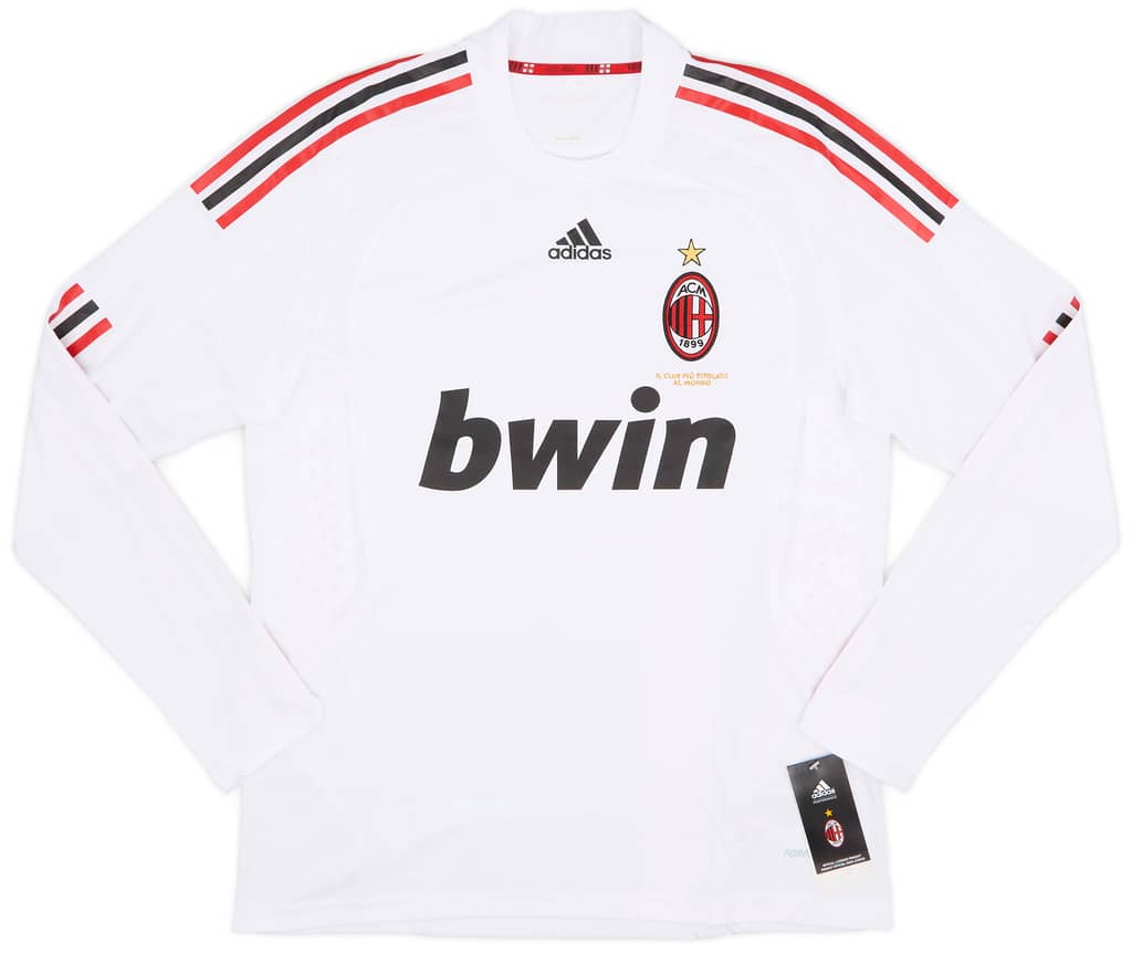 2008-09 AC Milan Player Issue Away L/S Shirt Gattuso #8 (L)