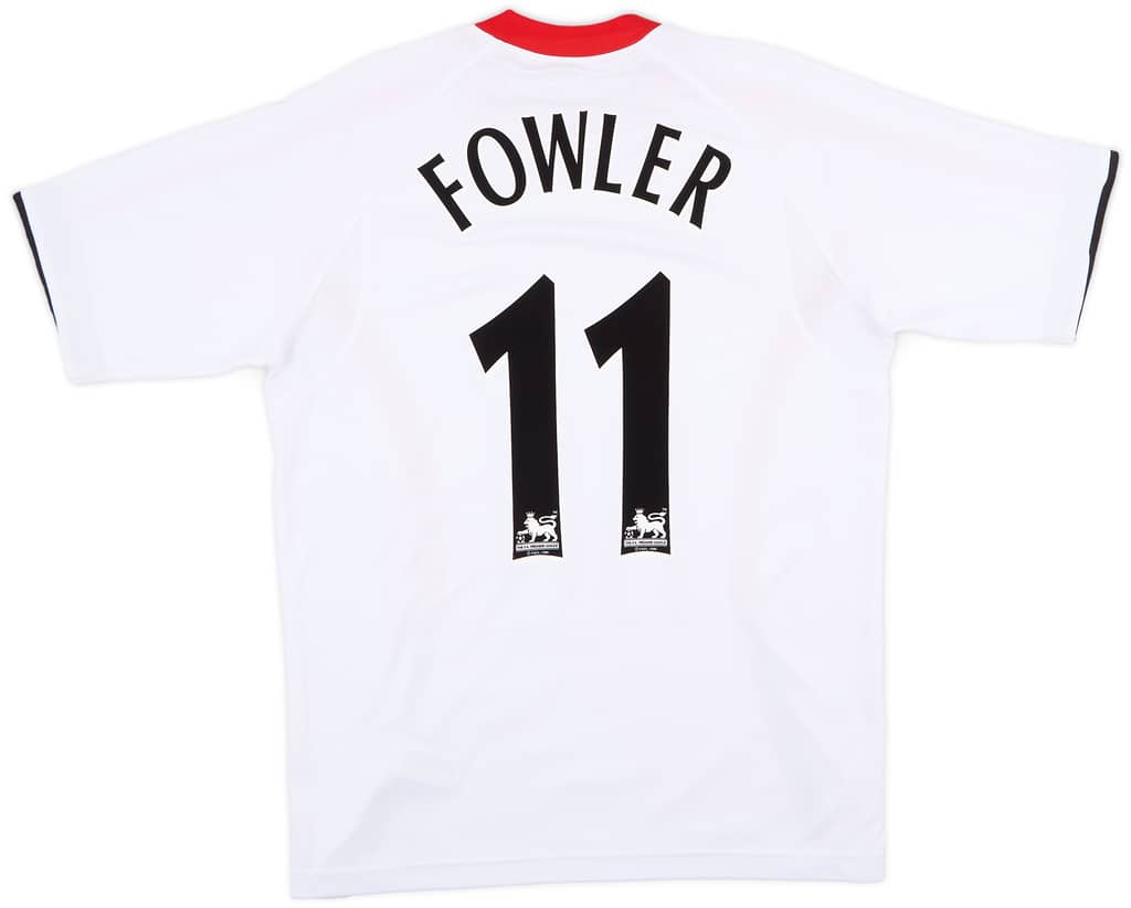 2005-06 Liverpool Away Shirt Fowler #11 - 6/10 - (M)