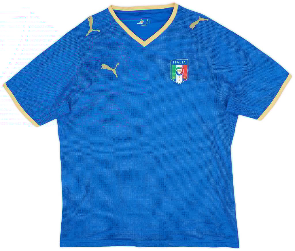 2007-08 Italy Home Shirt - 6/10 - (L)