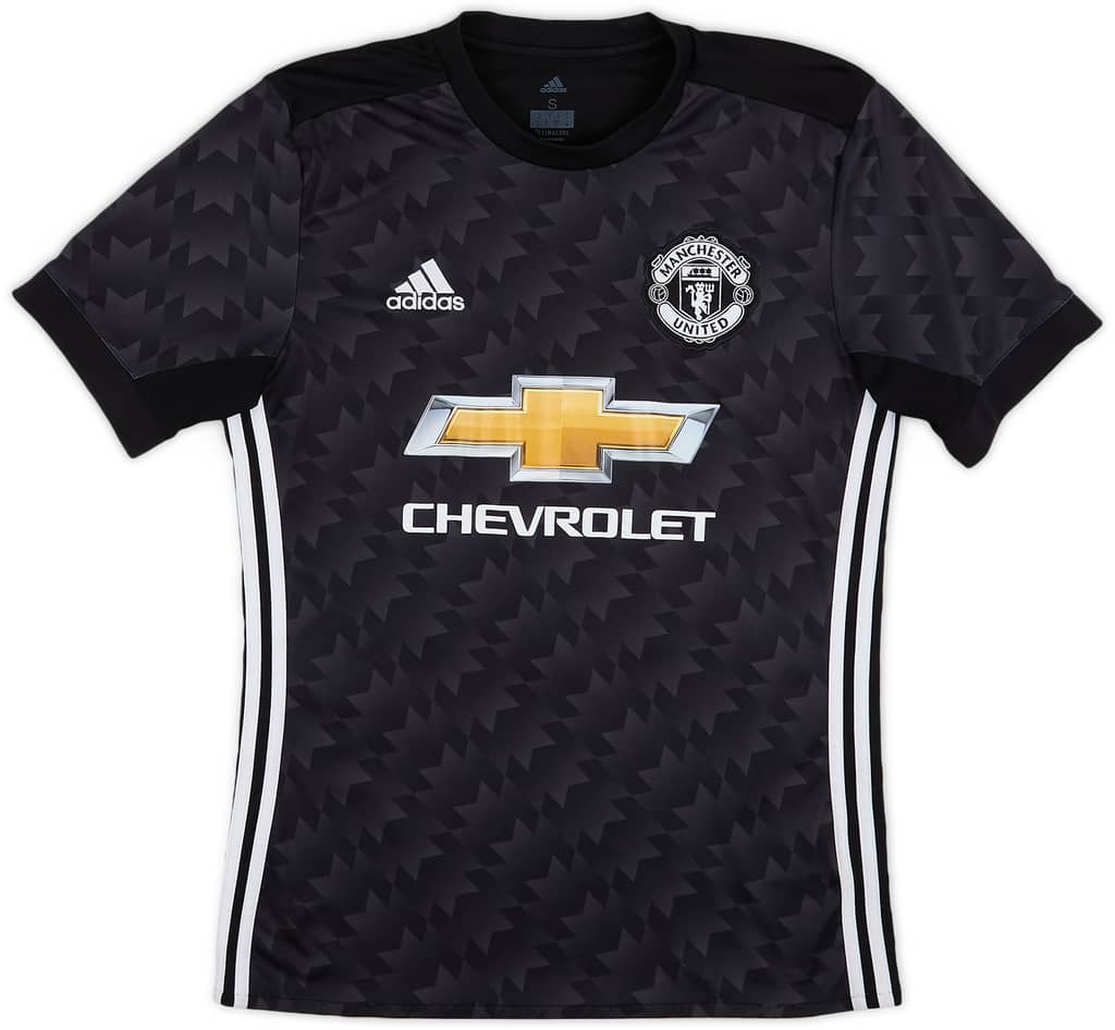 2017-18 Manchester United Away Shirt Valencia #25 - 8/10 - (S)