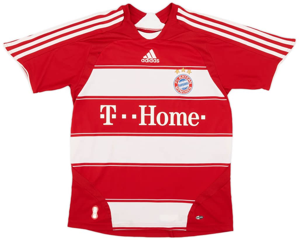 2007-08 Bayern Munich Home Shirt - 8/10 - (L.Boys)