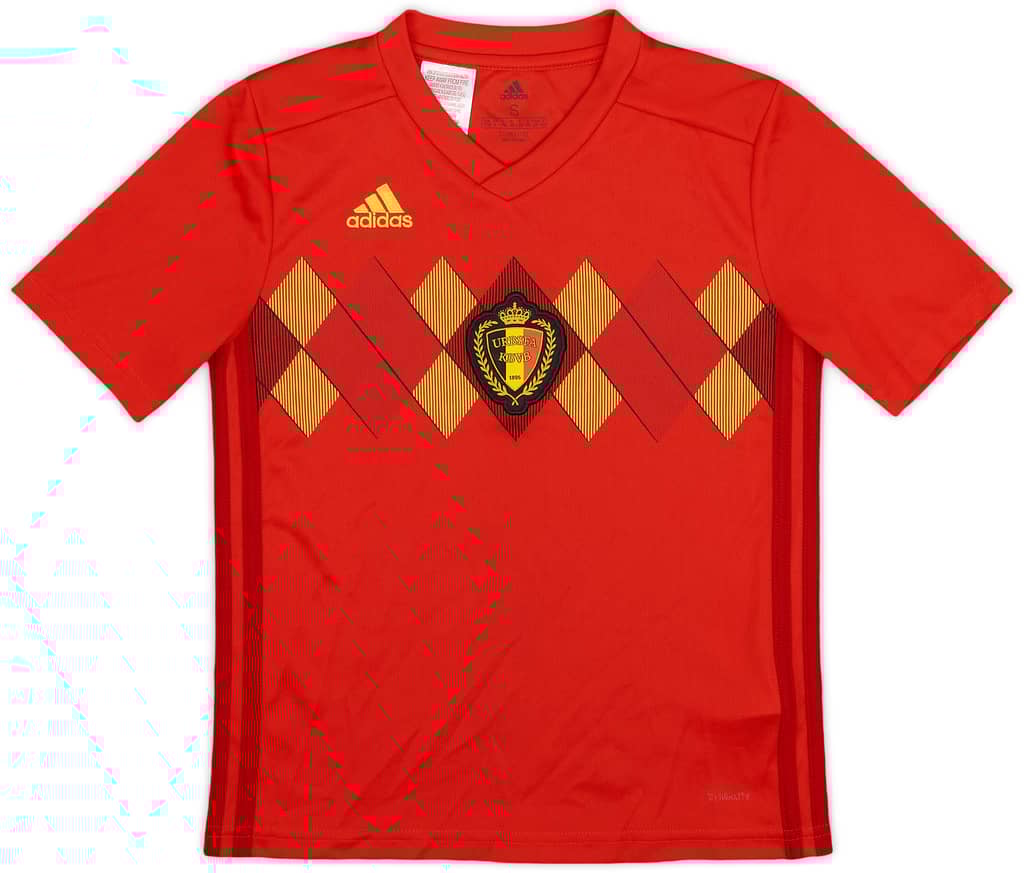 2018-19 Belgium Home Shirt - 9/10 - (S.Boys)