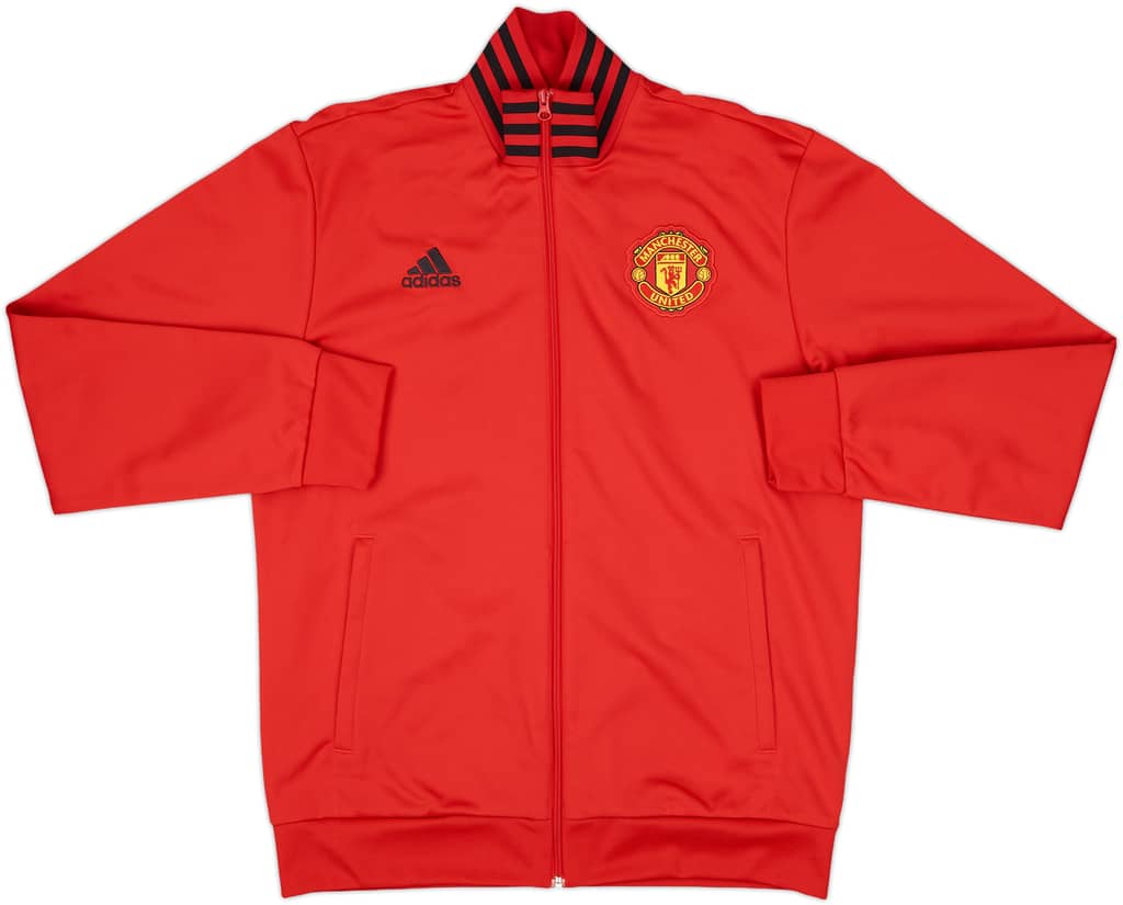 2018-19 Manchester United adidas Track Jacket - 10/10 - (L)